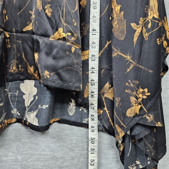 Allsaints Gianna Heligan midi dress handkerchief hem Silk Blend Women’s Sz 6 NEW - Picture 15 of 16